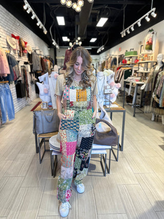 Jaded Gypsy Patchwork Dreams Overalls
