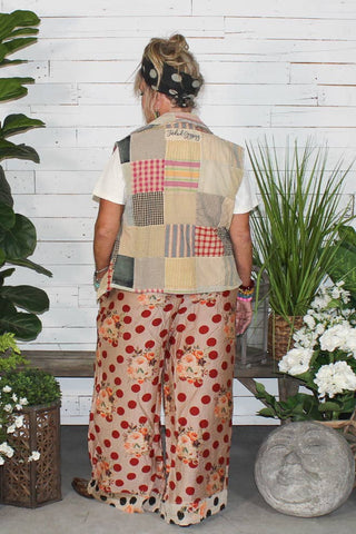 Jaded Gypsy Midnight Wander Patchwork Vest