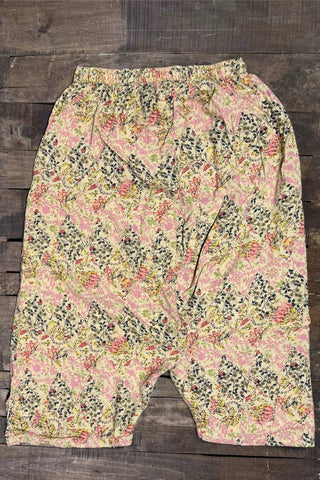 Sagebrush Sky Harem Pants, Tan Floral | Jaded Gypsy