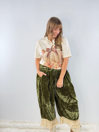 Jaded Gypsy Vintage Romance Bloomers - Olive