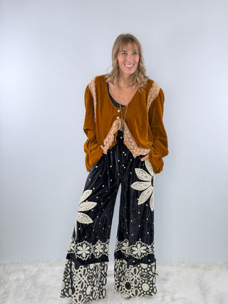 Lucky Penny Velvet Jacket by Rare Bird