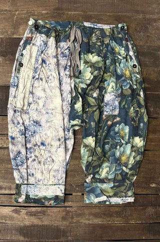 Jaded Gypsy Petal Whispers Artisanal Cotton Bloomers – Sky