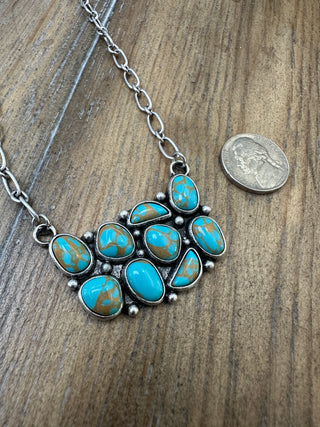 Turquoise Design Necklace
