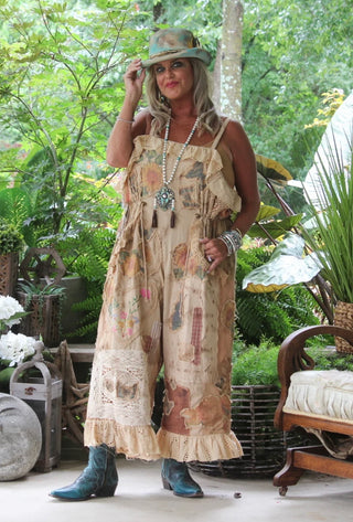 Floral Meadows Overalls - Exclusive Limited Edition- House of Jaded Gypsy