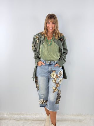 Jaded Gypsy Hidden Trails Shorts - Camo