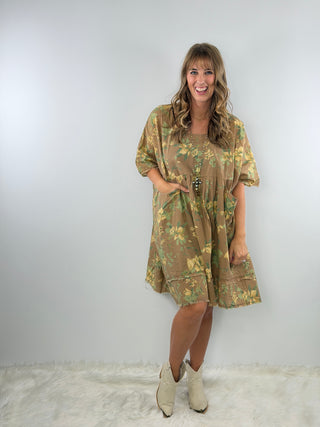 Golden Meadow Tunic Floral by Jaded Gypsy
