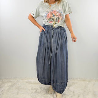 Bubble Dreams Pants - Chambray by Jaded Gypsy