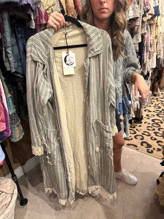 Lined Up Duster - Stripe by Jaded Gypsy OCT 1