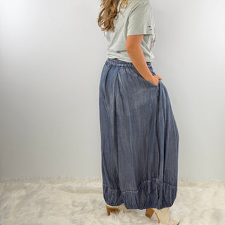 Bubble Dreams Pants - Chambray by Jaded Gypsy