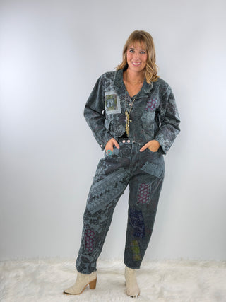 Painted Clover Artisanal Patchwork Pants | Jaded Gypsy Boho-Luxe