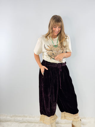 Jaded Gypsy Vintage Romance Bloomers - Wine
