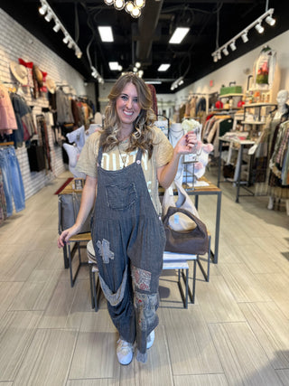 Jaded Gypsy Prairie Views Overalls