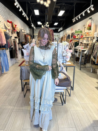 Jaded Gypsy Morning Stroll  Boho Top