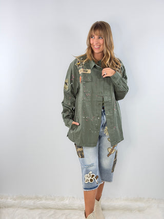 Jaded Gypsy Field Notes Shirt - Olive
