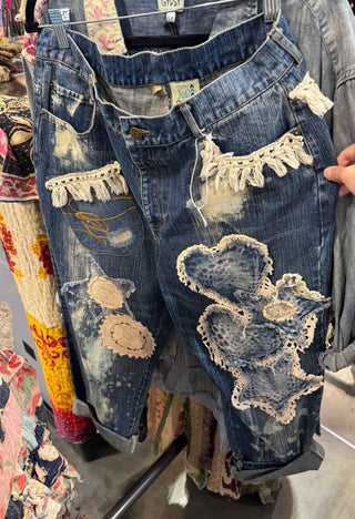 Lovestruck Artisan Denim Jeans: A Jaded Gypsy Original