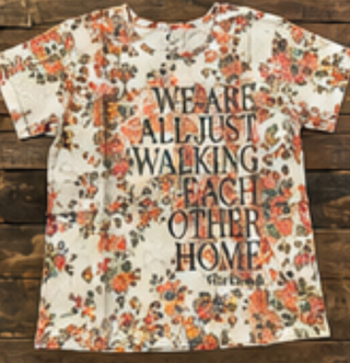 Jaded Gypsy Exclusive 'HOME' Artisanal Cotton Moon Dance Tee 