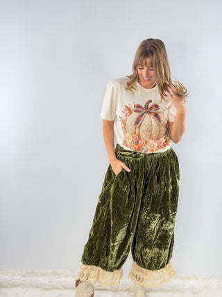 Jaded Gypsy Vintage Romance Bloomers - Olive