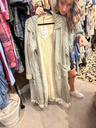 Lined Up Duster - Stripe by Jaded Gypsy OCT 1