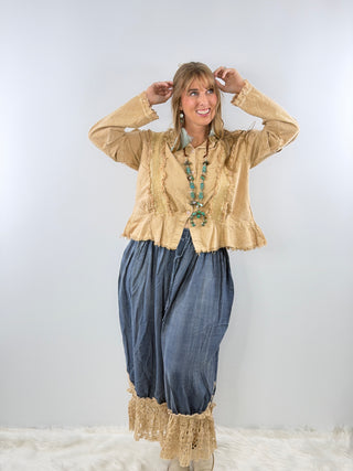 Jaded Gypsy Enchanted Bloomers - Chambray