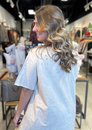 Jesus Loves You and I'm Trying Graphic Tee Top - Handcrafted