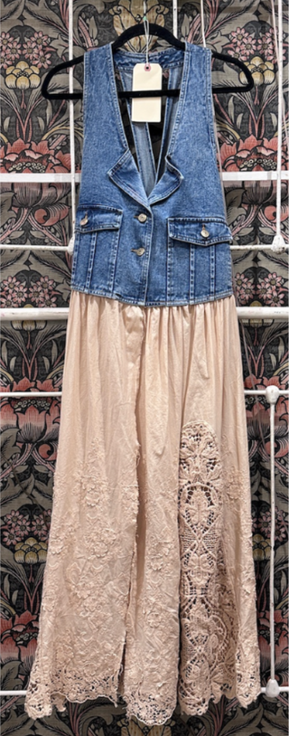 Whispering Willow Lace Vest Duster | Jaded Gypsy Artisanal Collection