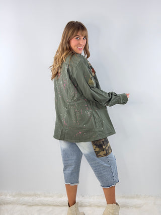 Jaded Gypsy Field Notes Shirt - Olive