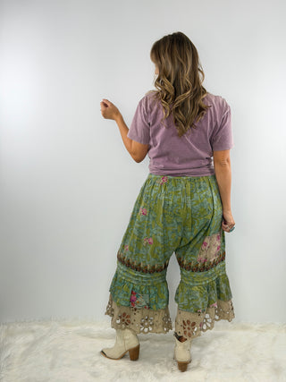 Jaded Gypsy Faded Garden Bloomers Ocean
