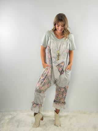 Sunlit Meadow Artisanal Patchwork Romper by Jaded Gypsy