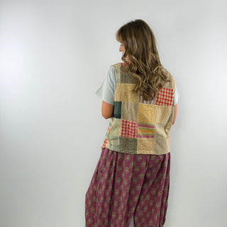 Jaded Gypsy Midnight Wander Patchwork Vest