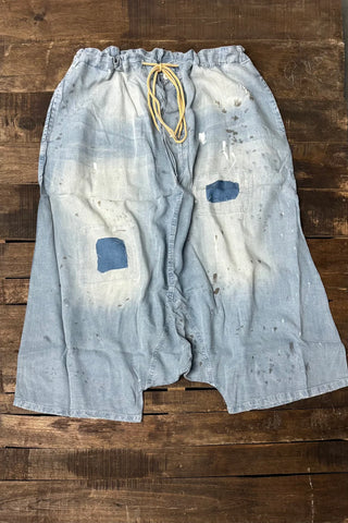 Earth song Harem Pants - Chambray
