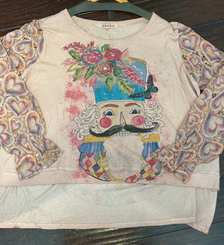 Fancy Frederick the Nutcracker Top by Rare Bird