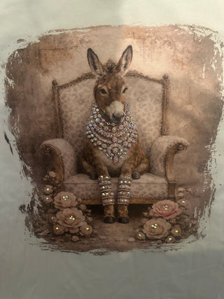 Donkey Pink Jewelry in Leopard Chair Graphic Tee