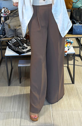 Spanx Crepe Pleated Trousers
