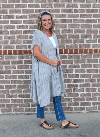 Free Spirit Duster - White Lily Boutique