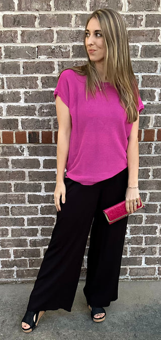 It Must Be Love Sweater Top - White Lily Boutique