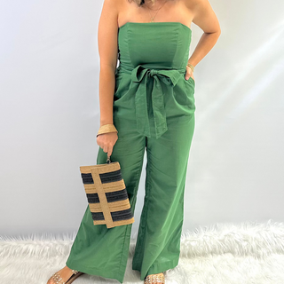 Hollywood Glam Jumpsuit - White Lily Boutique