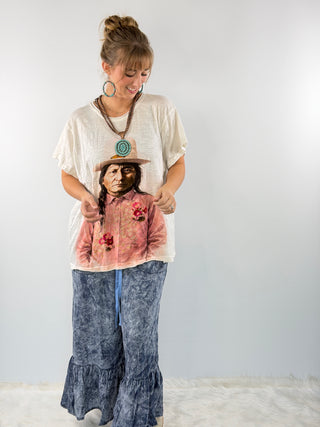 Weathered and Worn Tee - Prairie View Tee | Jaded Gypsy