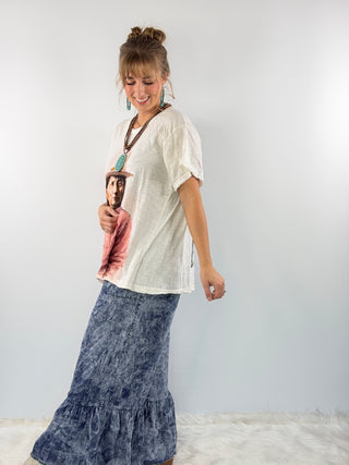 Weathered and Worn Tee - Prairie View Tee | Jaded Gypsy