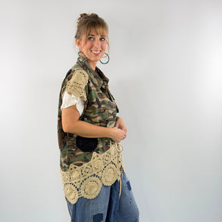 Hidden Meadows Vest, Camo | Jaded Gypsy