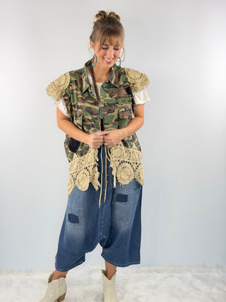 Hidden Meadows Vest, Camo | Jaded Gypsy