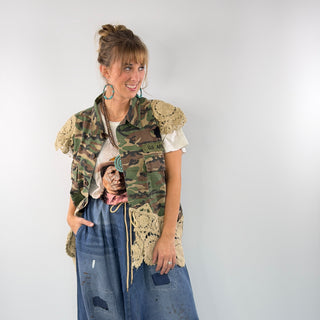 Hidden Meadows Vest, Camo | Jaded Gypsy