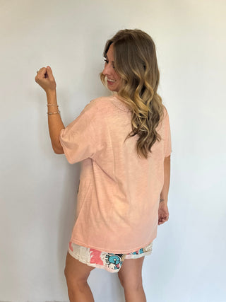 Jaded Gypsy Moon Dance Honey Blossom graphic tee with vintage-inspired floral design, soft cotton fabric, and relaxed boho fit