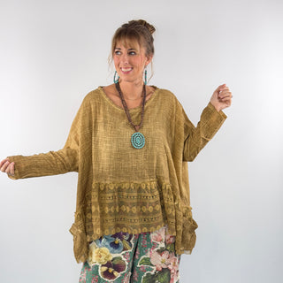 Meadow Wind Top, Oatmeal | Jaded Gypsy