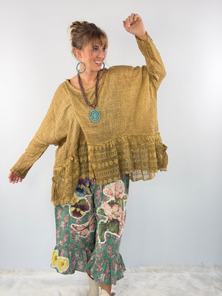 Meadow Wind Top, Oatmeal | Jaded Gypsy
