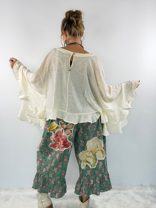 Blooming Grace Top, Parchment | Jaded Gypsy