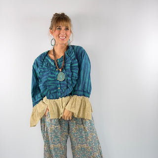 Gentle Wander Top, Stripe | Jaded Gypsy