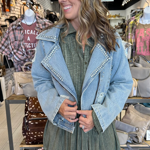 She's a GEM Denim Jacket