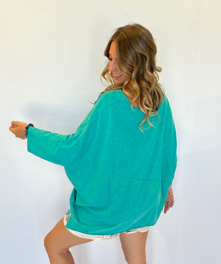 Be Free Top - Turquoise by Jaded Gypsy