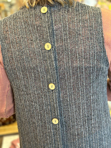 Blackbird Knit Sweater Vest Cardigan