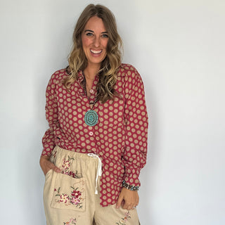 To the Point Top - Lovely Dot - Jaded Gypsy